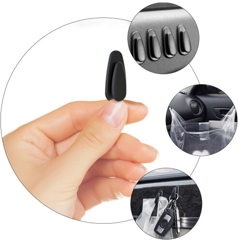 8 Pack ABS Car Hooks for Vehicles 1