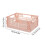 Foldable Plastic Storage Basket 20.5x14.7x9.3cm 3