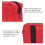 Zippered Lockout Tagout Bag Large Capacity 20L Polyester Industrial Tool Bag 6