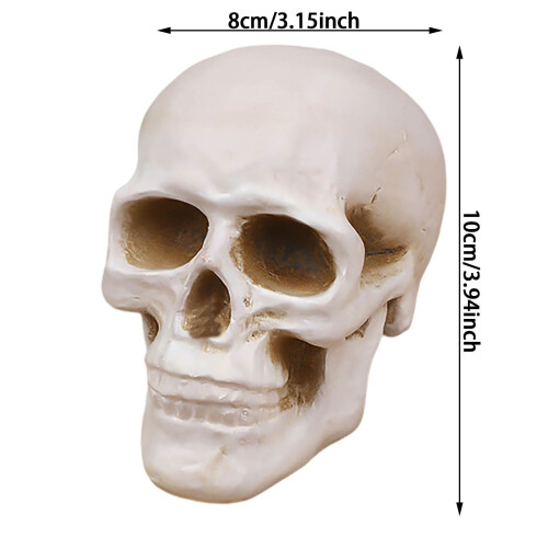 Fireproof Ceramic Skull Decor for Fire Pits & Fireplaces 2