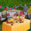 Polyester Elastic Tablecloth for 3.95ft Rectangular Tables, 5