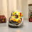 Rotating Train Resin Ornament with Light & Music 5