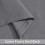 Blackout Curtains 52"W x 84"L Grey, 2 Panels, Polyester 4