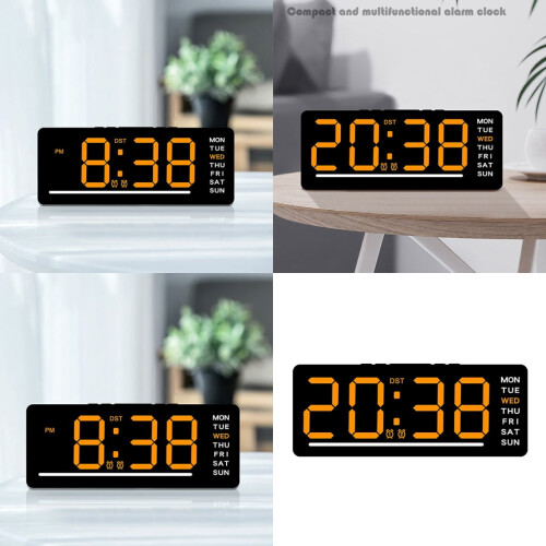 Modern LED Digital Table Clock for Bedrooms Offices and Kitchens Clock 1
