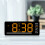 Modern LED Digital Table Clock for Bedrooms Offices and Kitchens Clock 5