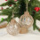 Clear Plastic Christmas Ball Ornaments with Rope 4
