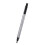Gomma a penna 2,3 mm argento plastica/gomma 15