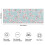 Floral Microfiber Bathroom Rug 17x47 Inch 3