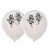 Ensemble de 15 ballons à paillettes en forme de drapeau de course, décorations réutilisables. 2