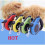 16ft Retractable Dog Leash with One-Touch Lock, Yellow 4