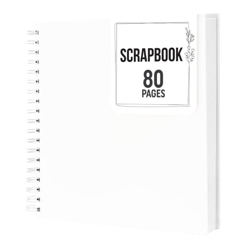 Άλμπουμ Scrapbooking από χαρτί Kraft υψηλής ποιότητας – Βιβλίο αναμνήσεων 40 σελίδων με 1