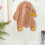 Coral Fleece Kitchen Hand Towel with Hanging Loop 1-Pack 4