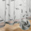 Light Grey Sheer Curtains 52x96 in, 2 Panels, Embroidered 3