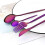 Mirror Purple Flatware Set 18/0 Stainless Steel 24-Piece 2