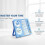 3 in 1 Visual Timer for Kids, Countdown & Task Planner with Reusable Checklist, Color-Coded Focus Tool for Homework, Study, Daily Routines 3