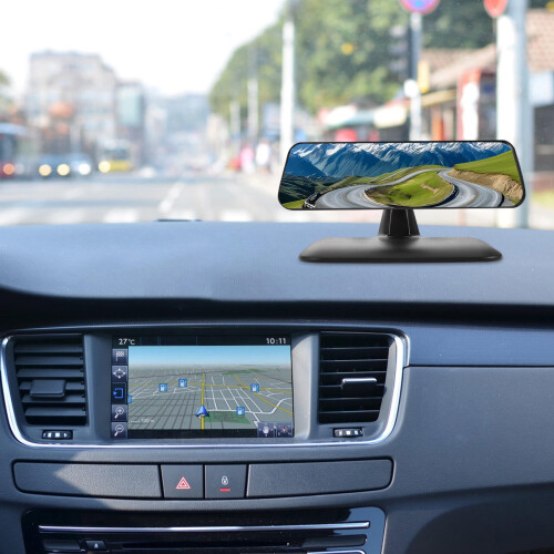 Worgeous Dash Cam Βάση Καθρέφτη Πλαστική Μαύρη Διαφανής Καταγραφή Οχήματος Χρήση 1 1