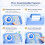 3 in 1 Visual Timer for Kids, Countdown & Task Planner with Reusable Checklist, Color-Coded Focus Tool for Homework, Study, Daily Routines 6
