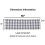Buffalo Check Valances Hvid Grå Farmhouse Style 2-pak 6