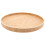 Rundes Serviertablett aus Holz, 33 cm 4