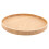 Rundes Serviertablett aus Holz, 33 cm 5