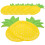 Pineapple-Shaped Paper Plates 8 pcs 9.8 x 5.7 in 4
