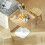 Homcom HOMCOM Dining Table for 2, Small Kitchen Table with Wood Veneer Top, Natural 8