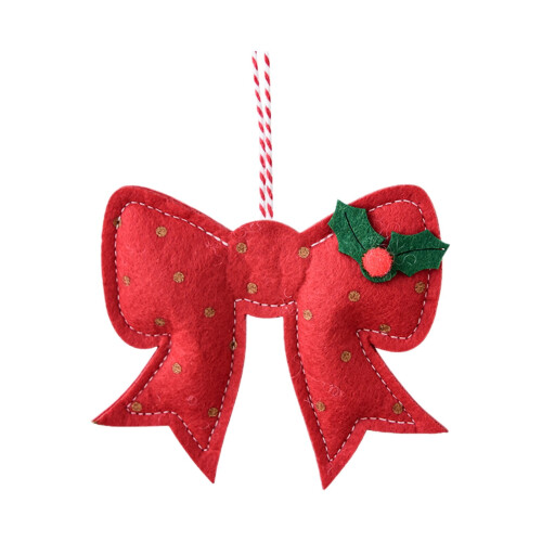 Handmade Non-Woven Snowflake Ornaments 1