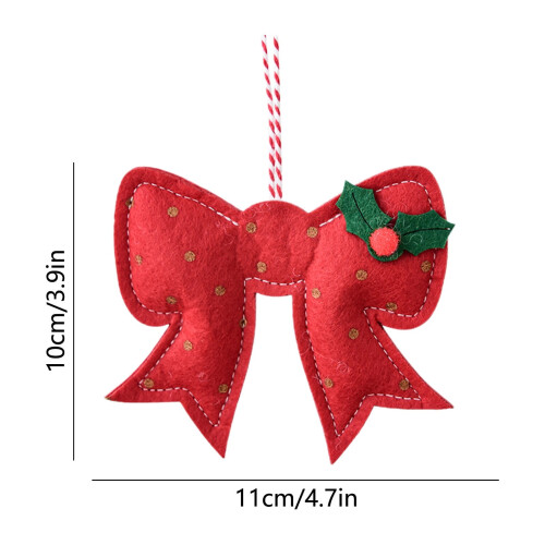 Handmade Non-Woven Snowflake Ornaments 2