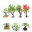Miniature Toy Trees,4Pcs Simulation Fruit Tree Model Fake Fruit Tree Decoration -landscape Decor 2