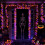 164FT500LED Φωτάκια Halloween σε κορδόνι, Αδιάβροχα, 8 Λειτουργίες, Μαύρο Σύρμα, Μωβ & 5