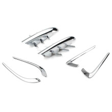 1 Para Owiewek Motocyklowych Premier do  Gills Set Chrome ABS do Hondy Goldwing GL1800 2001-2011