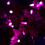 Pink 100-LED Christmas Lights 33ft UL Certified 5