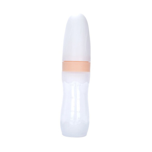 GOOHOCHY 120 ml risflingor nappflaska med silikonbitring för barnmat 1