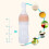 GOOHOCHY 120 ml risflingor nappflaska med silikonbitring för barnmat 4