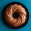 Swirl Bundt Pan Twilight Blue 10-Cup 2