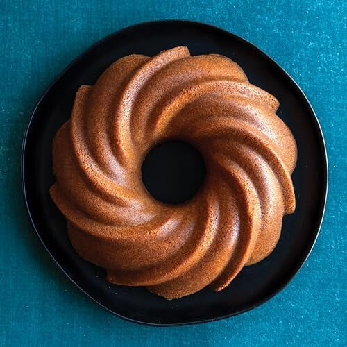 Swirl Bundt Pan Twilight Blue 10-Cup 1