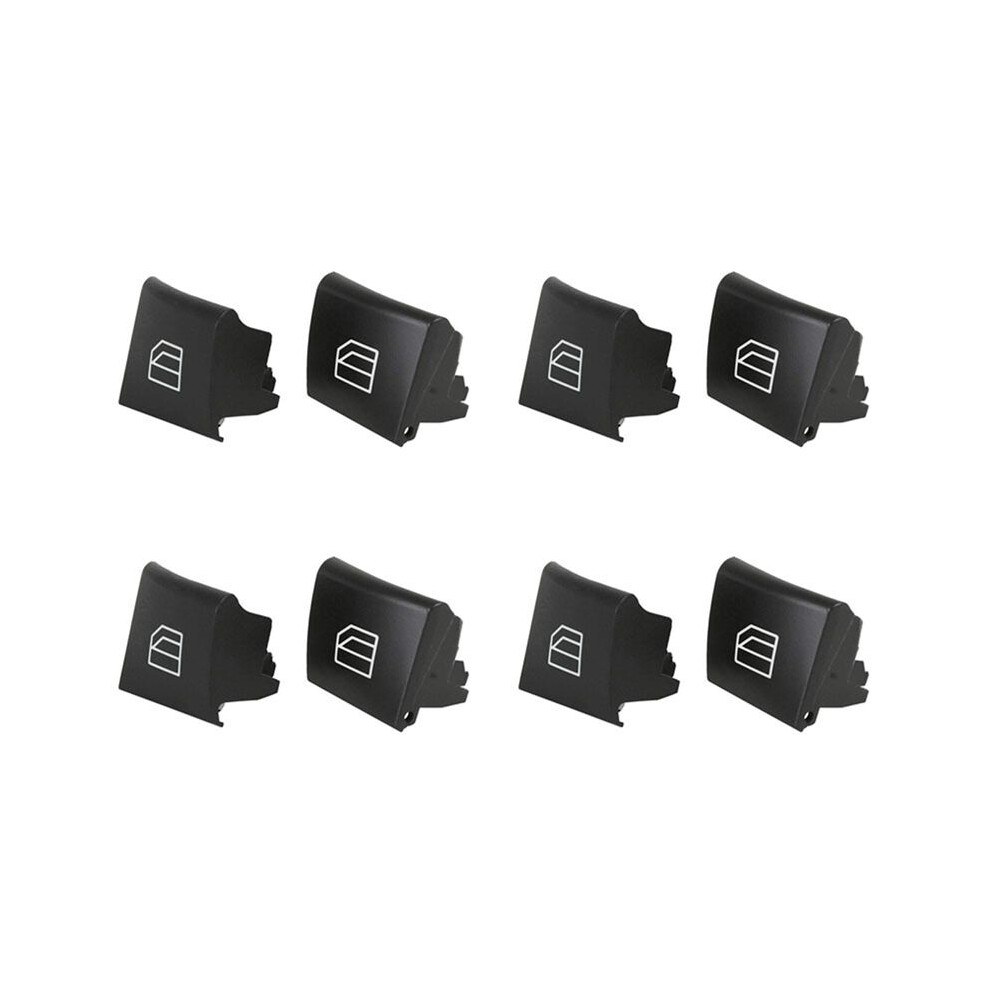 8X Window Button Covers For - Ml Gl R Class W164 X164 W251 Power Window Master Repair Button 4713755188188
