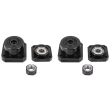 2 Pcs FK10 Fixed Side +2 Pcs FF10 Floated Side for SFU1204 Ballscrew CNC Parts Screw 1204 Fk/Ff10 End Support