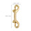Brass Double-Sided Snap Hook for Dog Leashes Heavy Duty 2