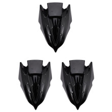 3X Pára-Brisas para Z250 Z300 Z 250 300 2013 2014 2013-2015 Pára-Brisas de Bolha Dupla Defletores de Vento Acessórios para Motocicletas
