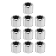 40Pcs Needle Bearing HF081412 Outer Ring Octagon One-Way Needle Roller Bearing 8X14X12mm for Manufacturing Industry