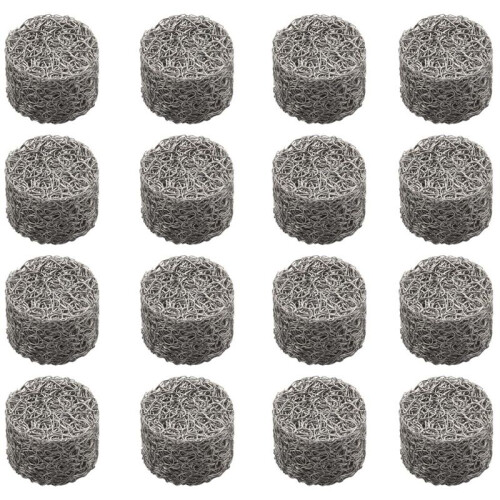 16Pcs Stainless Steel Pressure Car Washer Foam Lance Mesh Filter Replacement Foam Sprayer Mesh Filter