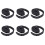 6 Pcs 10 x 20mm 1M Open  Both Side Plastic Towline Cable Drag Chain 2