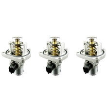 3X Car Engine Coolant Thermostat Assembly + Housing for Aveo Cruze Sonic 96984104 55578419