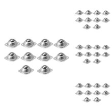 60Pcs 3CM Dia Carbon Steel CY-15A Transfer Unit Bearing Conveyor Roller Transmission Tool