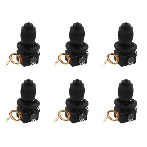 6X Electronic 4-Axis Joystick Potentiometer Button for JH-D400B-M4 10K 4D Controller with Wire for Industrial