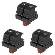 3X Electric Power Window Button 1Z0959858 Fit for Fabia 2 Octavia 1Z Roomster