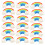 FRCOLOR 100pcs Multi-function Erasers Delicate Rainbow Erasers Portable Mini Erasers Stationery Supply 5