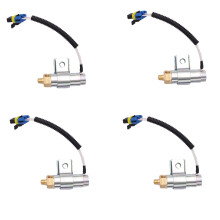 4X Válvula Solenoide de Aire de Alta Temperatura del Embrague del Ventilador A06-26631-000 F224904 5020-1 85020-1 para Freightliner