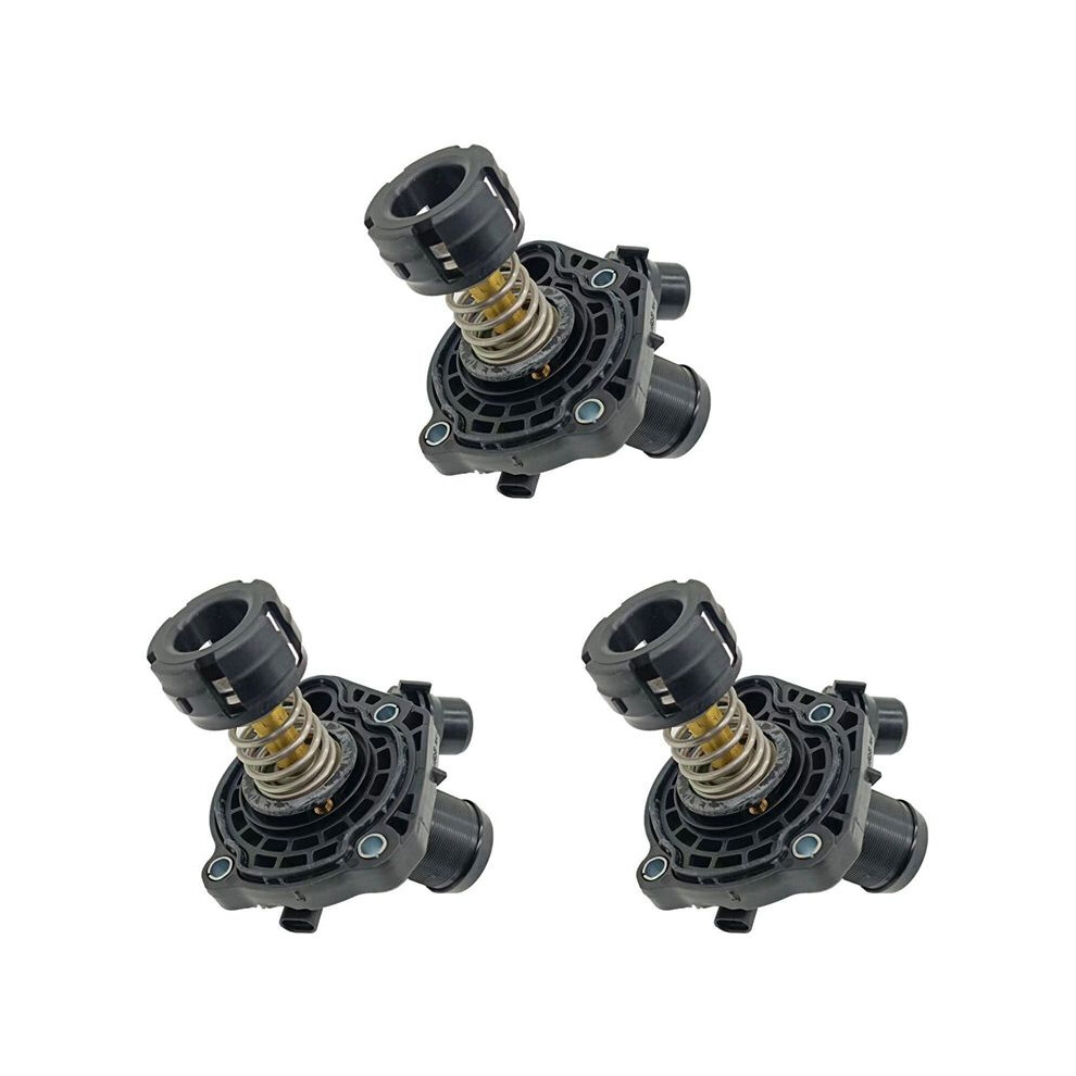 3X Car Engine Coolant Thermostat For F45 X1 X2 220I 225I B38 B48 11518601366 11518623576 4711630361275